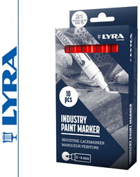 LYRA Zestaw 10 szt. - Marker olejowy INDUSTRY