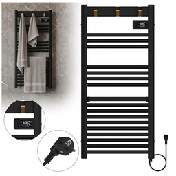 Grzejnik Łazienkowy Elektryczny Aluminiowy Drabinka Eco 500W