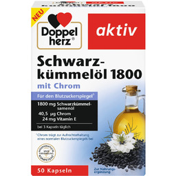 Doppelherz  aktiv Olej z czarnuszki + witamina