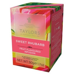 Herbata Taylors of Harrogate Sweet Rhubarb 20 torebek