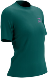 COMPRESSPORT Koszulka lifestyle damska PODIUM SS T-SHIRT storm