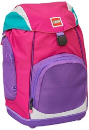 LEGO, Plecak Szkolny Dla Dziewczyny, Nielsen, Pink, Purple