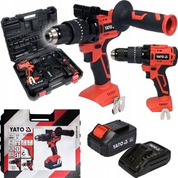 Yato Wkrętarka Akumulatporowa Udarowa 18V Zestaw 3Ah Bezszczotkowa