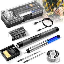 Bezprzewodowy Lutownica Precyzyjna Kolbowa Temp 3X Grot Łatwy