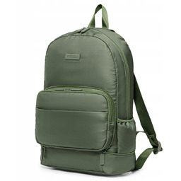 PUCCINI Plecak Miejski Podróżny Składany w Torebkę Czarny