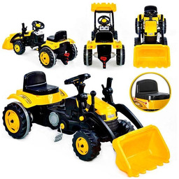 WOOPIE Traktor Na Pedały Farmer MaxTrac Classic Łyżka