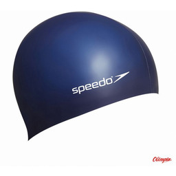 Speedo Czepek pływacki Flat Silicone Cap AU NAVY