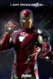 Avengers Endgame Iron man - plakat