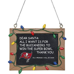 FOCO Tampa Bay Buccaneers żywica tablica kredowa znak