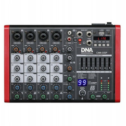 Mikser Audio 6 Kanałów Usb MP3 Bluetooth Dsp