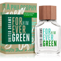 Benetton United Dreams for him Forever Green woda