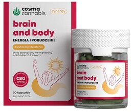 Cosma Cannabis Brain and Body Energia i pobudzenie,