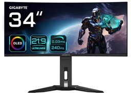 GIGABYTE MONITOR OLED 34" MO34WQC2 240Hz