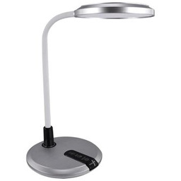 Lampka biurkowa PLATON LED silver STRÜHM
