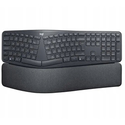 Klawiatura ergonomiczna bezprzewodowa Logitech Ergo K860 2.4GHz Grafitowa
