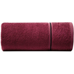 Ręcznik Kąpielowy Bambo (07) 50 x 90 Czerwony