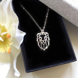 Pakamera Naszyjnik LEW , zawieszka z lwem, zodiak