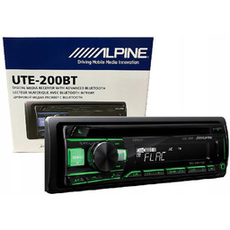 Radio Samochodowe Alpine UTE-200BT Bluetooth+ Flac Usb Multicolor