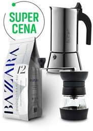 ZESTAW - Kawiarka Bialetti Venus 6TZ + Lavazza