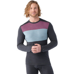Longsleeve termoaktywny męski Smartwool Thermal Merino Baselayer Colorblock