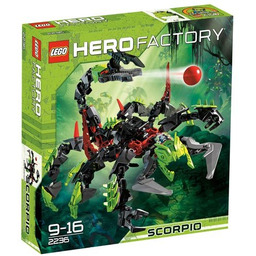 LEGO Hero Factory, klocki Scorpio, 2236