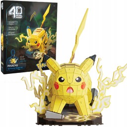 Puzzle 4D Build Pokemon Pikachu Model 3D