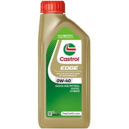CASTROL 15F712 Olej silnikowy Castrol EDGE 0W-40 Pojemność: