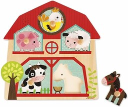 Janod J07079 Wooden Musical Puzzle, The Friends of