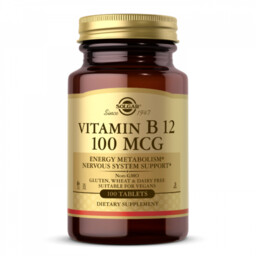 SOLGAR Vitamin B12 100 mcg (100 tabl.)