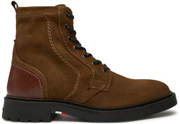 Kozaki Tommy Hilfiger FM0FM05105 Brązowy