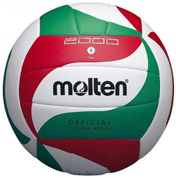 Piłka siatkowa MOLTEN V5-M2000L zielono-biało-czerwona rozmiar 5