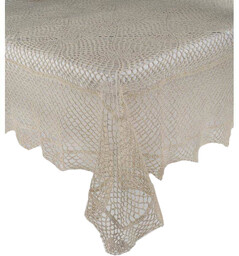 Obrus 140 x 300 Szydełkowy wz. 021 Beż