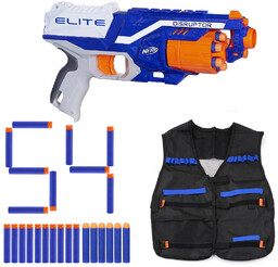Zestaw Nerf N-Strike Elite Disruptor + kamizelka +