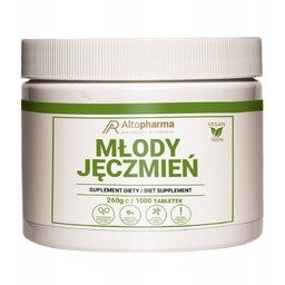 Suplement Diety, Młody Jęczmień Bio Odchudzanie Detox Metabolizm