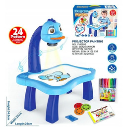 Stolik biurko do rysowania, Projektor edukacji, nauki