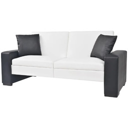 Elior Biała kanapa tapicerowana, rozkładana Optero