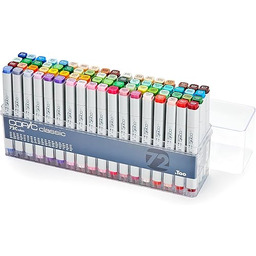 COPIC Classic Marker Set 72 "C", profesjonalne markery