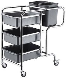 CONTACTO Wózek do sprzątania, 85x45x90 cm 8108/850