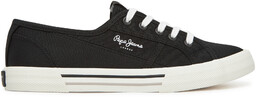 Tenisówki Pepe Jeans Brady Basic W PLS31287 Czarny