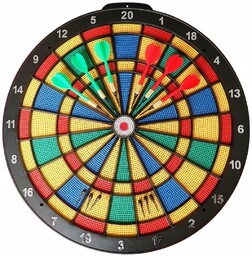 Zestaw Tarcza Soft Perforowana Dart Gra w Rzutki