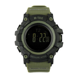 Zegarek taktyczny M-TAC Adventure Czarny/Oliwkowy (50005001)