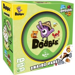 REBEL Gra karciana Dobble Zwierzaki