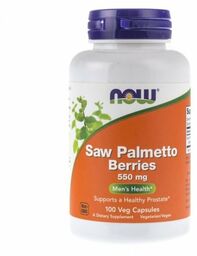 Saw Palmetto Berries (Palma Sabałowa) 550 mg, Now
