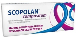 Scopolan compositum x10 drażetek