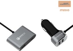 NILLKIN POWERSHARE ładowarka SAMOCHODOWA z rozdzielaczem 2xUSB +