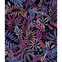 Tapeta Violet Leaves Wallcolors