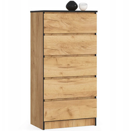 Komoda Akord 60 x 40 x 121cm dąb