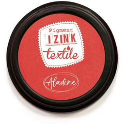 ALADINE Poduszka do stempli do tekstyliów, czerwona