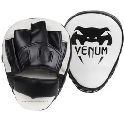 Venum Tarcze Bokserskie Łapy Light Focus Mitts White