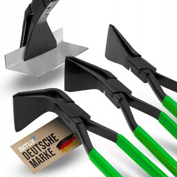 Zestaw 3 szt. Szczypce Cęgi Dekarskie Zielone 0°